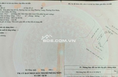 Hàng hiếm - Vị trí có 1 -0 -2 - Góc 3MTđường Hoàng Thị Loan & Hồ Tùng Mậu và Hòa Minh 29